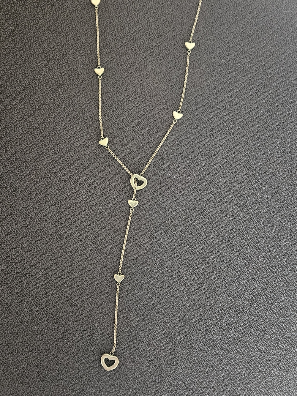 Tiffany & Co. Dangling Heart Y-Necklace